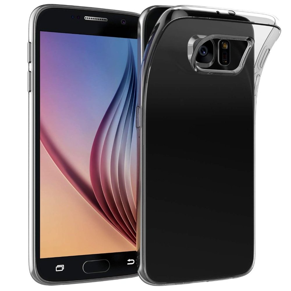 NEW Samsung Galaxy S6 Clear Transparent Case Cover Slim Scratch Resistant